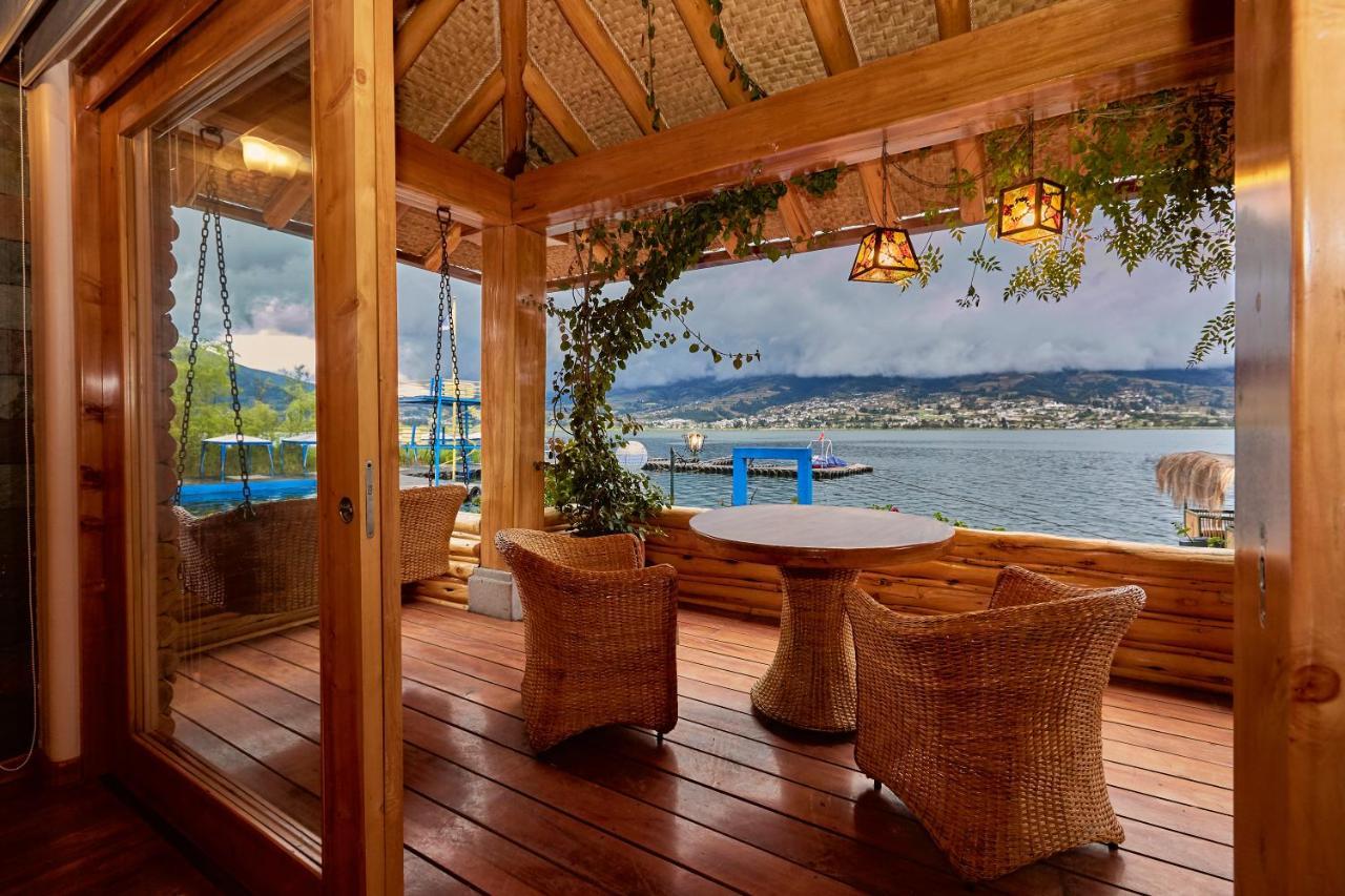Hosteria Cabanas Del Lago オタバロ エクステリア 写真